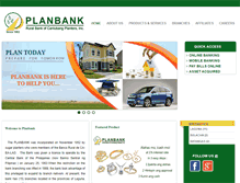 Tablet Screenshot of planbank.org